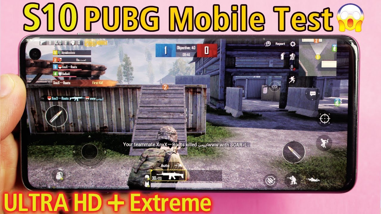 Samsung Galaxy S10 PUBG Mobile Gaming Test - Ultra Graphics Test😳🔥