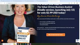 The Value-Driven Business Analyst is officially an international best-seller on Amazon!