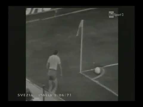 EURO-1972. Qualifiers. Group 6. Sweden - Italy - 0:0. Highlights.