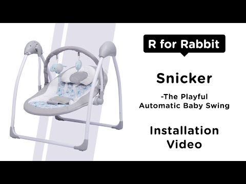 R for Rabbit Snicker Automatic Baby Swing Installation Video