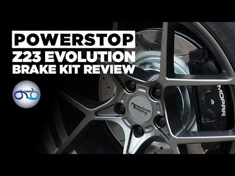 Powerstop Z23 Brake Kit Follow Up Review 2009 Dodge Charger R/T