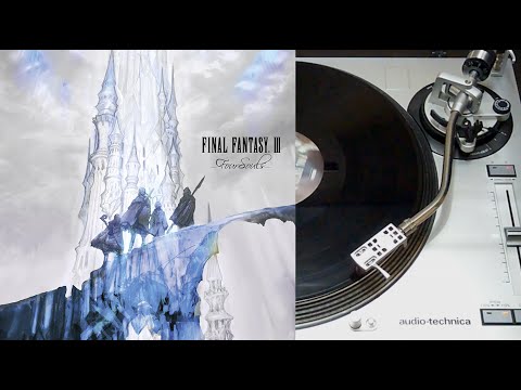Final Fantasy III : Four Souls - OST vinyl LP face A (Square Enix Music)