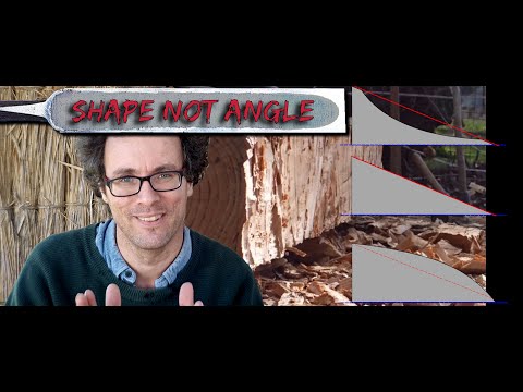 Hewing Axe Bevel Geometry