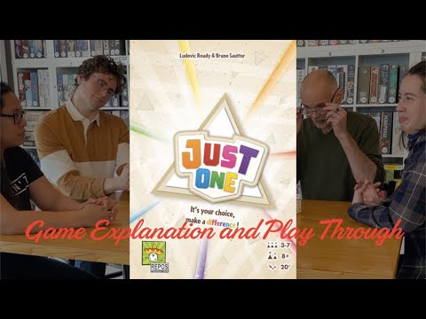 Just One.  Rules, set-up and play through!