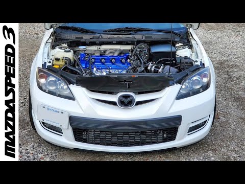 Revving out to 7500 RPM in the Mazdaspeed 3 & Understanding Datalogs