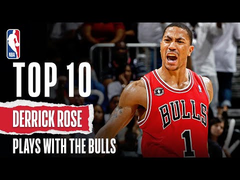 Derrick Rose's Top 10 Plays With The Bulls