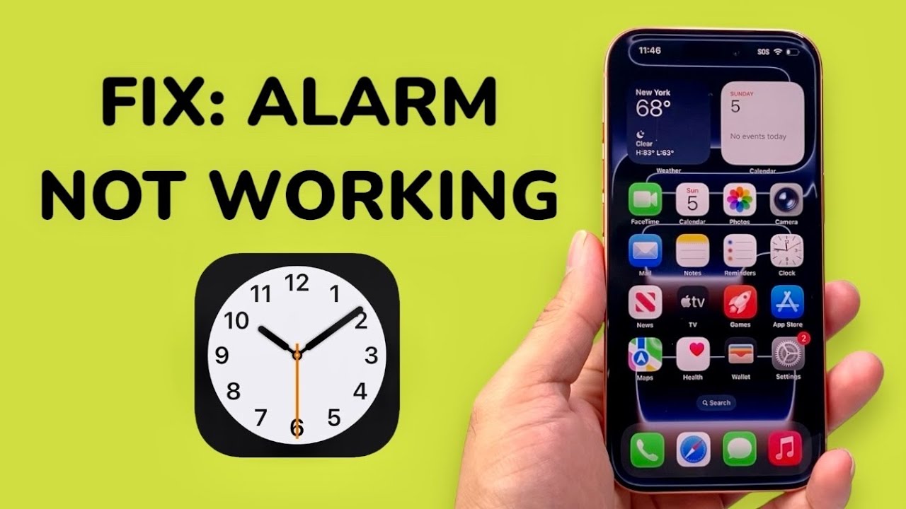 How To Fix Alarm Not Working After iOS 26 Update