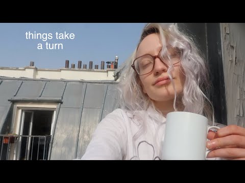 Living Alone in Paris VLOG - struggles & the contrasts in life