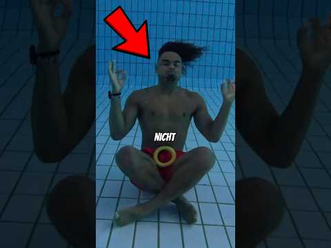 Auf 5 Meter Tiefe gerate ich in Panik 😨
