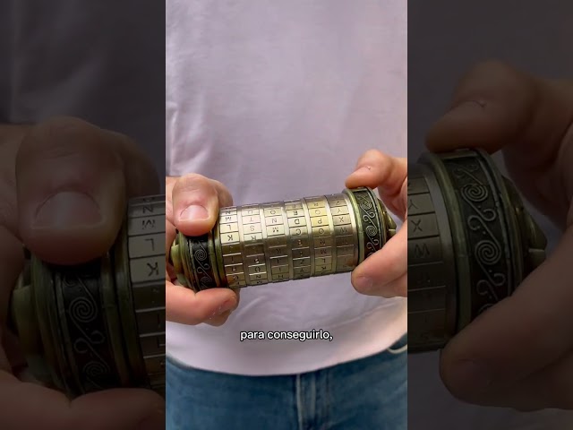 Vídeo relacionado con Tuparka 5 Piezas Da Vinci código Mini criptex San Valentín Interesante Creativo Regalos de cumpleaños románticos para Ella Color Rojo Bronce
