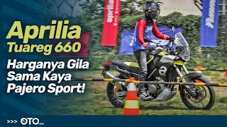 Bongkar Spesifikasi, Fitur, dan Test Ride Moge Rp 650 Jutaan, Aprilia Tuareg 660!