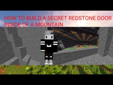 INSANE Minecraft Mountain Door Tutorial ft. GhostLee