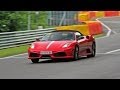 Ferrari Scuderia Spider 16M - Start up, Accelerations & Downshifts!