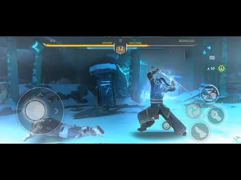 Shadow fight 4 ITU Space time slash combos 💪💪💪