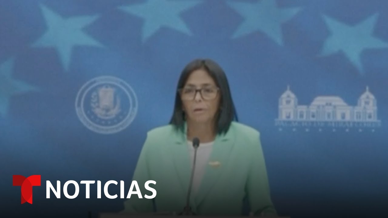 EN VIVO: Delcy Rodríguez anuncia "cambios" para Venezuela