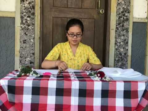 TUTORIAL BOUQUET BUNGA SINGLE BY ANAK AGUNG INDIRA DHARMA VATMI / MDK A / 2