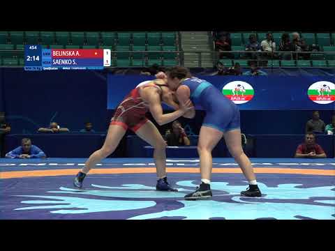 Qual. WW - 76 kg: A. BELINSKA (UKR) v. S. SAENKO (MDA)