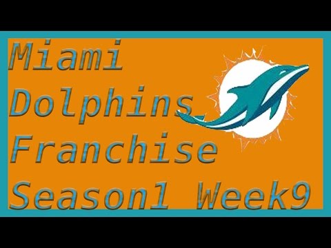 Madden 16 Miami Dolphins Connected Franchise Year 1 - week 9 vs Bills - Ep. 9