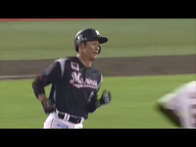 【3回表】マリーンズ・荻野貴の逆転2ランホームラン!! 2018/4/25 E-M