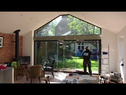 Frameless Glass Apex Installation - Oxfordshire, UK