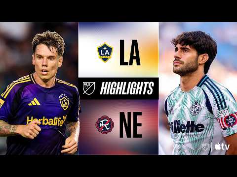 LA Galaxy vs. New England Revolution | Full Match Highlights | NEW-LOOK GALAXY SHOW OUT!