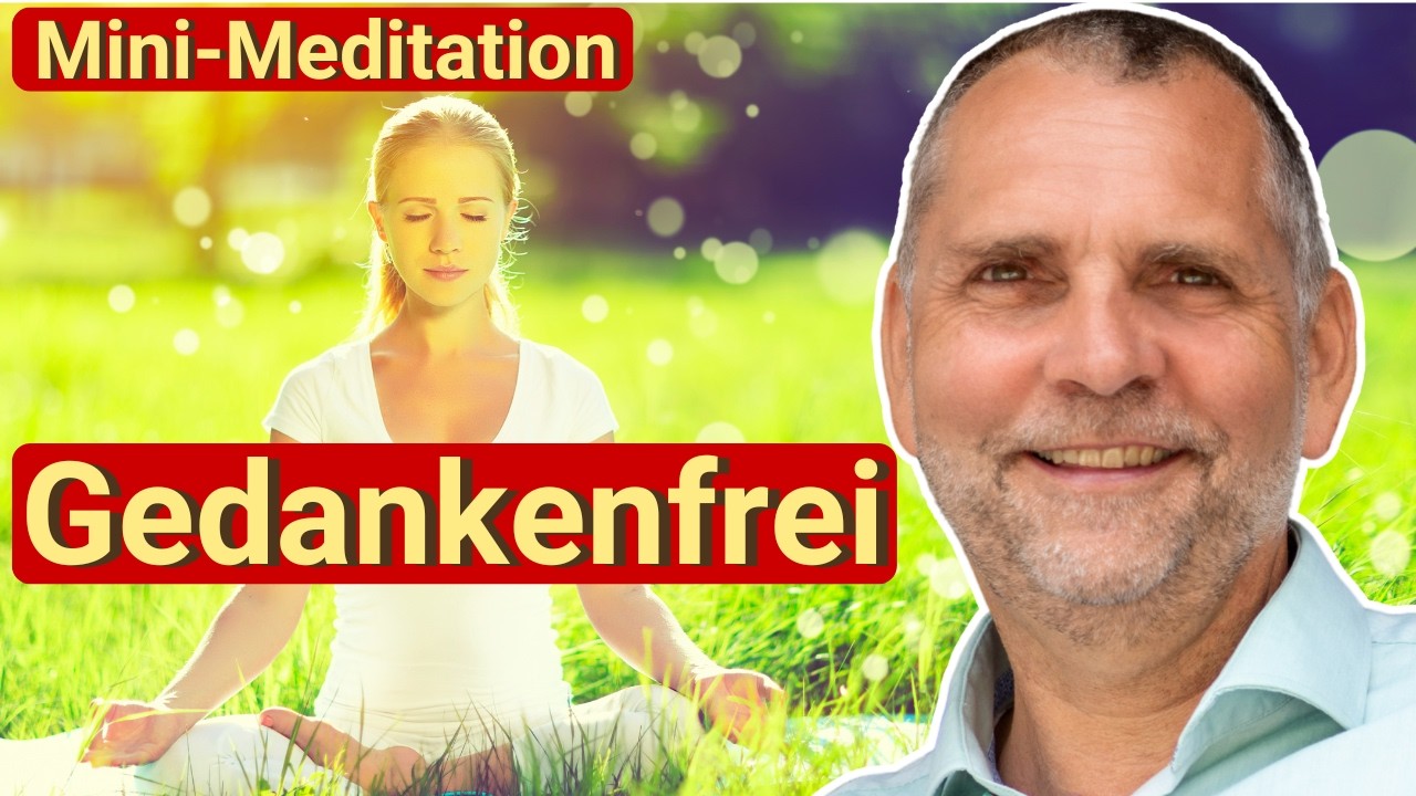 Aus dem Gedanken-Karusell in 2 Minuten.( Mini-Meditation ab 0:18 sec. )