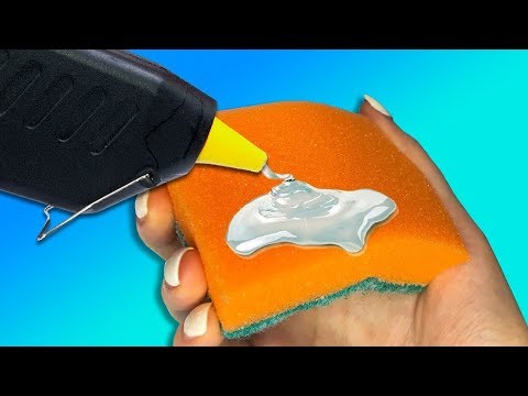 21 NÜTZLICHE ALLTAGS TRICKS MITKÜCHENSCHWÄMMEN