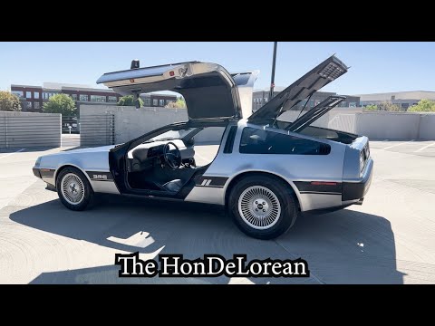 DeLorean DMC-12 con motor Honda turbo