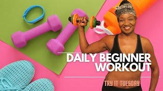 WORKOUT WITH ME | Try It Tuesday | 9 Floor Exercises To Improve Muscular Endurance TOPIC: STOP @thej