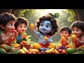 Shree Krishna Govind Hare Murari Peaceful Krishna Bhajan Cute Little Krishna Lullaby श्री �