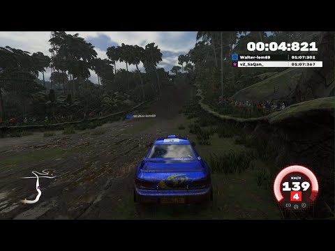 [World Record] DIRT 5 Foresta Tijuca 90's Rally Rain PS5
