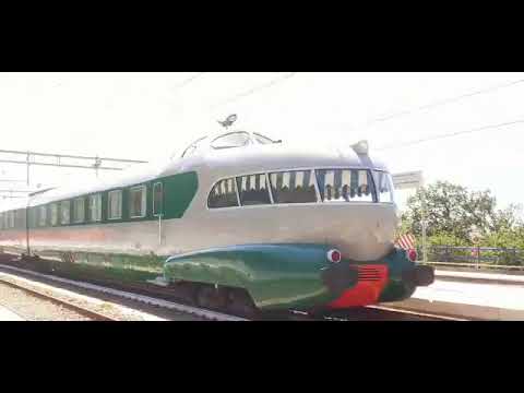 Invio 95621 Roma T.ni - Reggio Cal. C.le con l'Arlecchino ETR 252!!!