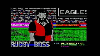 ZX Spectrum Vega Games - Rugby Boss