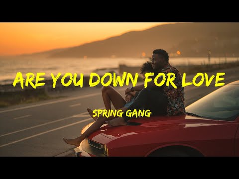 Are You down for Love -  spring gang Lyrics
