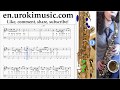 Saxophone lessons (Alto) Axel F - Crazy Frog Sheet Music Tutorial um-i352