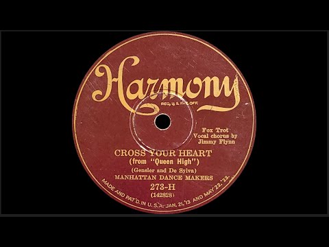 “Cross Your Heart” by Manhattan Dance Makers 1926