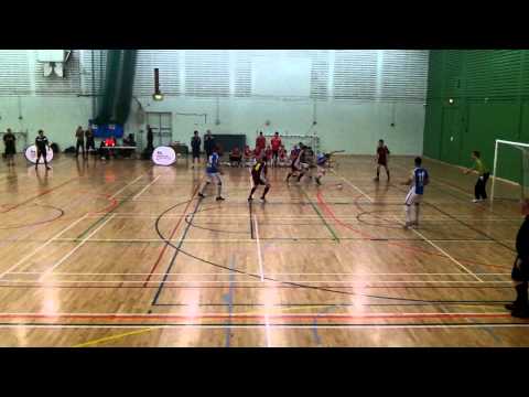 Wales : The FAW Futsal Cup Final first half - Cardiff Futsal v Cardiff Corinthians FC