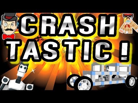 CRASHTASTIC Indie Game! Build a Car + CRASH!
