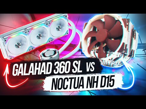 ВОДА или ВОЗДУХ? Как Правильно Выбрать Охлаждение ЦП Lian Li Galahad SL Edition 360 vs Noctua NH-D15
