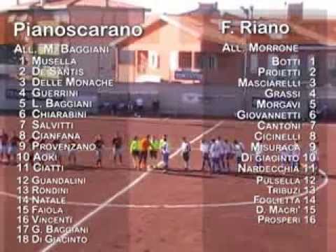 CALCIO, PROMOZIONE LAZIALE: Pianoscarano 1949 - Football Riano, stagione 2011/2012,