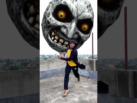 Majora's Mask Lunar Moon Doing Justice | VFX Park | #youtubeshorts #shorts #vfx