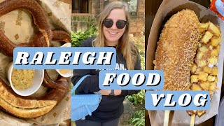 BEST FOOD IN RALEIGH | Raleigh, NC Food Vlog and Travel Guide- Where to Eat in Raleigh Travel Vlog