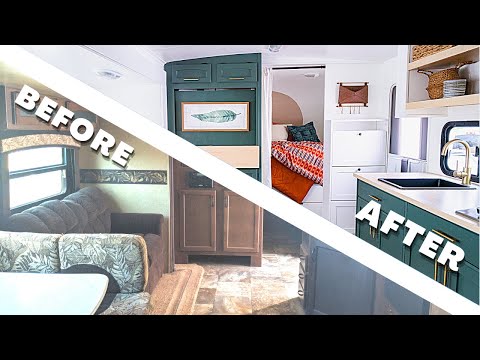 HOW TO RV RENOVATION - BEFORE & AFTER - STEP-BY-STEP DETAILS
