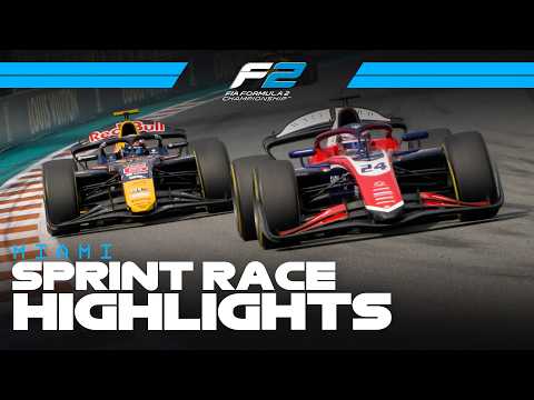 F2 Sprint Race Highlights Miami 2026 — Tsolov wins