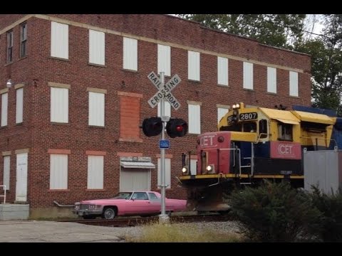 Cincinnati East Terminal Railway Pink Cadallac For Breast Cancer Awareness Month! Wmbg Ohio