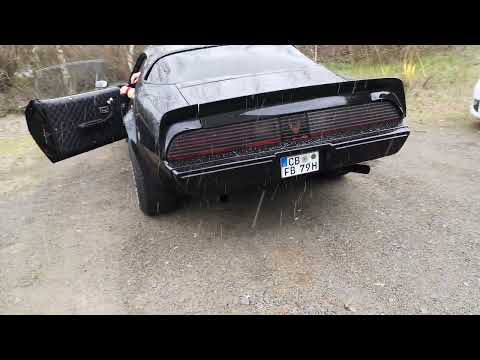 Pontiac Firebird V8 "Cold start"