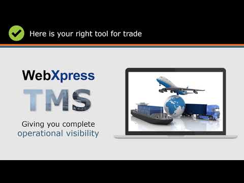 Webxpress transportation management software