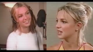 RARE: Britney Spears - Recording When your eyes say it (2000)