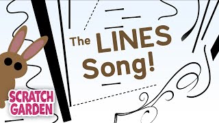 The Lines Song ♫♪♫ | Scratch Garden