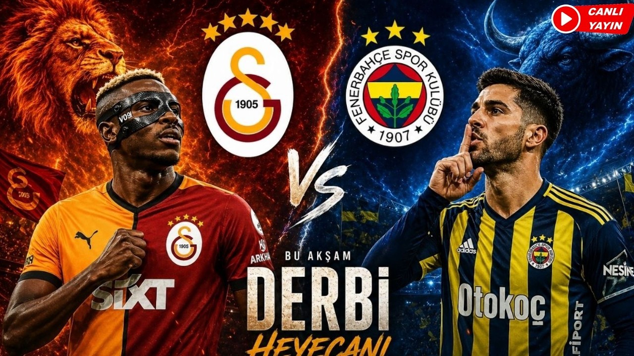 GALATASARAY FENERBAHÇE CANLI İLK 11'LERİ BELLİ OLDU I KİM KAZANIR? I ŞAMPİYON KİM OLACAK? #GSvFB